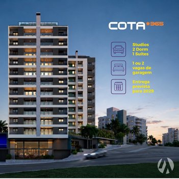 apartment em Rua Afonso Pena, Canto - Florianópolis - SC