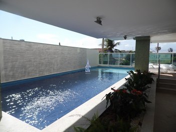 apartment em Avenida Atlântica, Praia do Morro - Guarapari - ES
