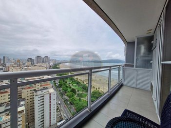 apartment em Avenida Presidente Wilson, Pompéia - Santos - SP