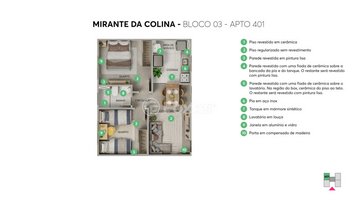 apartment em Estrada Sargento Accácio Gonçalves dos Reis, Jaguari - Itaquaquecetuba - SP