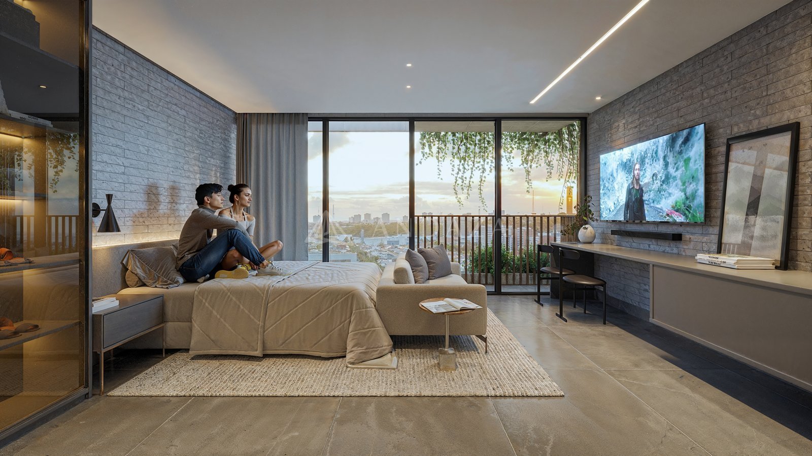 Studio - sugestão de decoração