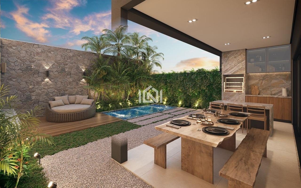 casa a venda no condominio enlevo elegance varanda gourmet e area de lazer