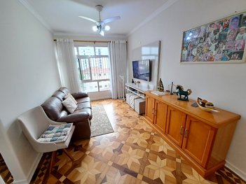 apartment em Rua Doutor Carvalho de Mendonça, Vila Belmiro - Santos - SP