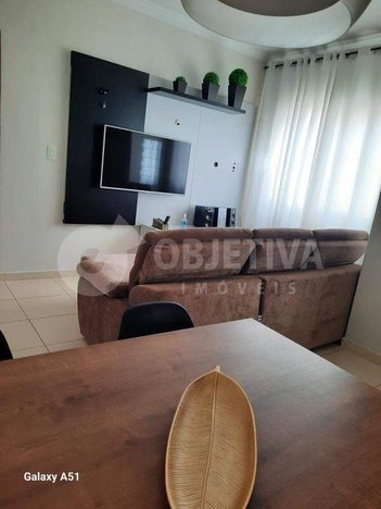 apartment em Rua Jornalista João de Oliveira, Santa Mônica - Uberlândia - MG
