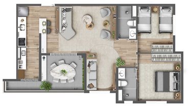 apartment em Rua Padre Chico, Perdizes - São Paulo - SP