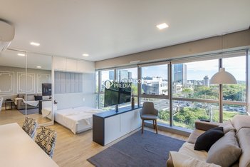 apartment em Avenida Borges de Medeiros, Praia de Belas - Porto Alegre - RS