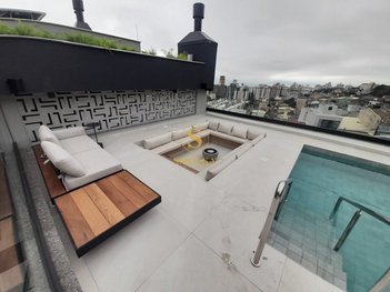 apartment em Ângelo La Porta, Centro - Florianópolis - SC