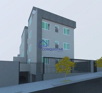 apartment em Rua dos Javaês, Santa Mônica - Belo Horizonte - MG