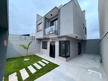 house em Rua Alberto Karas, Fazenda Velha - Araucária - PR