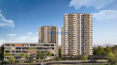 apartment em Rua Carlos Luiz Barroso Ehrenberg, Residencial Galeria Garden - Campinas - SP