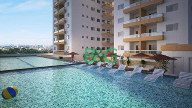 apartment em Rua Cornélio Procópio, Boqueirão - Praia Grande - SP