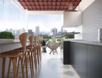 apartment em Rua Simão Jorge, Campestre - Santo André - SP