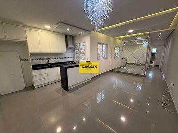 apartment em Rua Atibaia, Vila Valparaíso - Santo André - SP