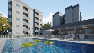 apartment em Avenida Santa Cecília, Pires Façanha - Eusébio - CE