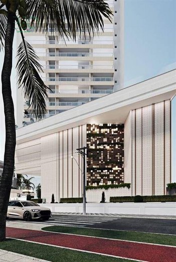 apartment em Avenida Presidente Kennedy, Guilhermina - Praia Grande - SP