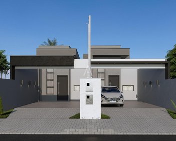 house em Rua Vicente Roos, Jardim Coopagro - Toledo - PR