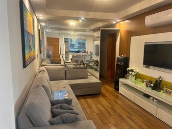 apartment em Rua Alberto Santos Doumont, Guilhermina - Praia Grande - SP