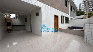 house em Praça Olímpio Lima, Vila Belmiro - Santos - SP