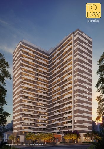 apartment em Rua Paraiso, Jardim Portal I e II - São Paulo - SP