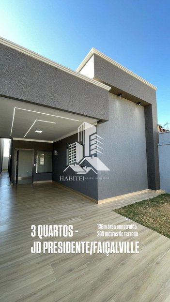 house em Rua Presidente Afonso Pena, Jardim Presidente - Goiânia - GO