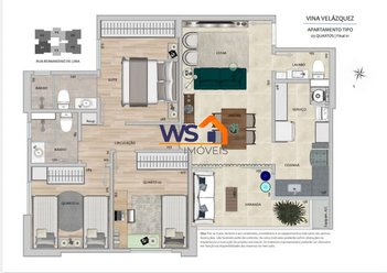 apartment em Rua Bernardino de Lima, Gutierrez - Belo Horizonte - MG