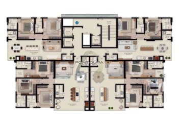 apartment em Rua Victor Fronza, Porto Belo - Porto Belo - SC