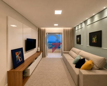 apartment em Rua Afonso Serafim, Loteamento Residencial e Comercial Bosque Flamboyant - Taubaté - SP