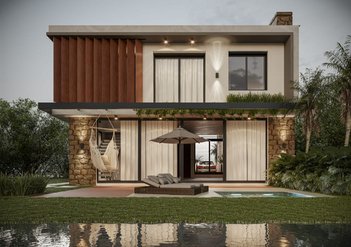 house em Avenida Esmeralda, Rainha do Mar - Xangri-Lá - RS