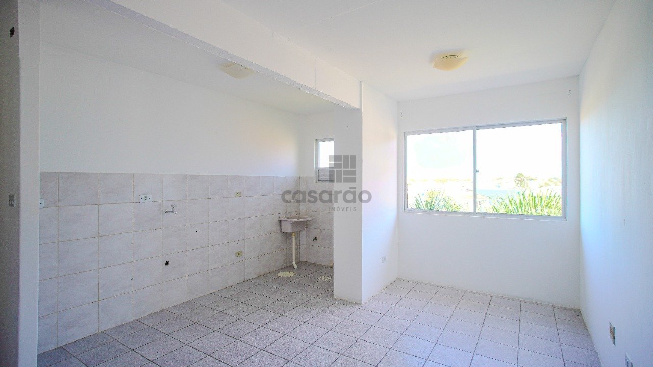 sala de estar e cozinha
