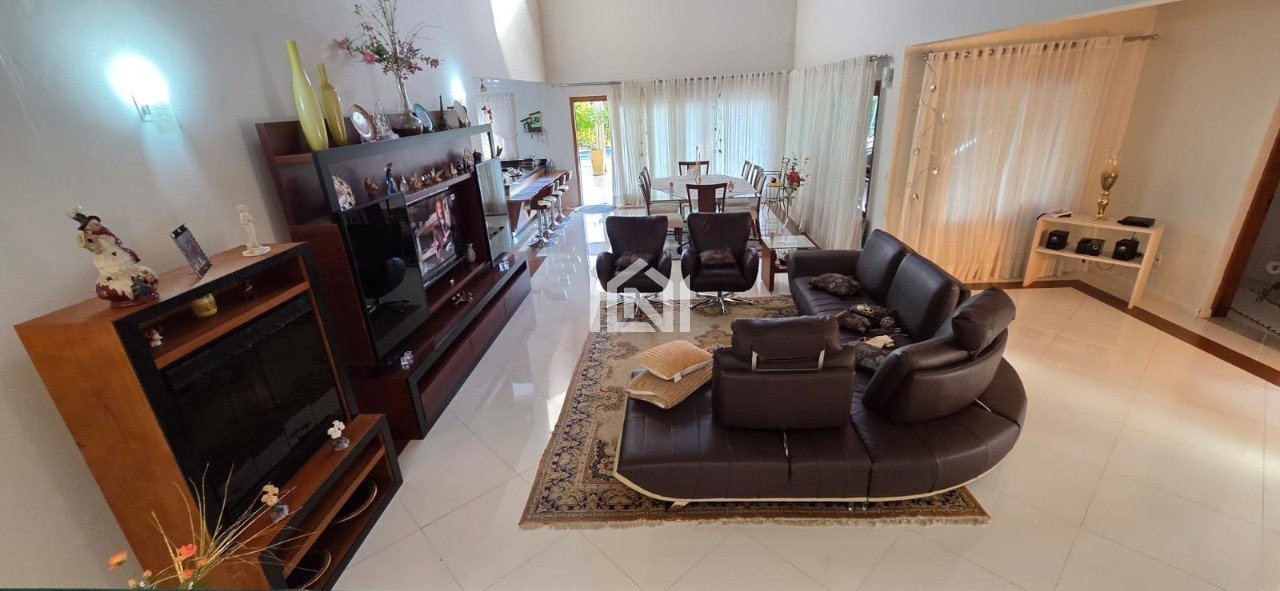 casa a venda no condominio patrimonio do carmo sala de estar e jantar