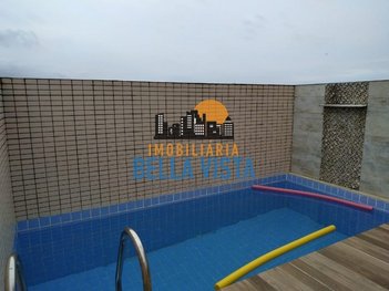 apartment em Rua Santa Cruz, Centro - São Vicente - SP