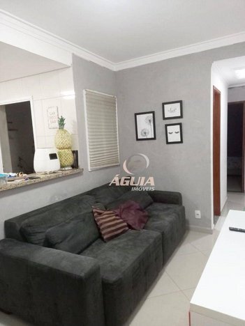 apartment em Rua Japão, Jardim Santo Antônio - Santo André - SP