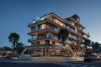 apartment em Avenida Carlos Drumond de Andrade, Praia Brava de Itajaí - Itajaí - SC