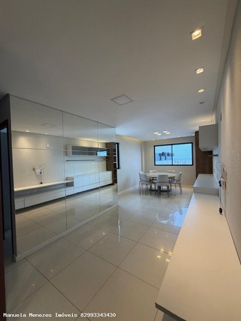 apartment em Avenida Comendador Gustavo Paiva, Mangabeiras - Maceió - AL