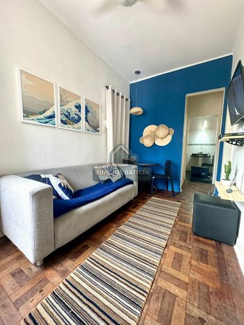 apartment em Avenida Embaixador Pedro de Toledo, Centro - São Vicente - SP