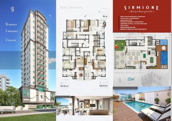 apartment em Rua 414, Morretes - Itapema - SC