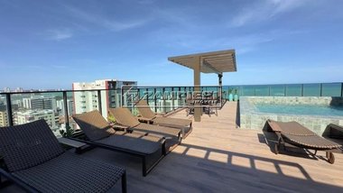 apartment em Avenida Almirante Álvaro Calheiros, Jatiúca - Maceió - AL