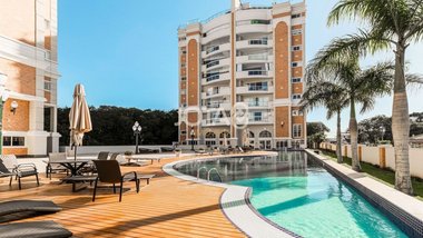 apartment em Rua Haroldo Euclydes Souza, Mossunguê - Curitiba - PR