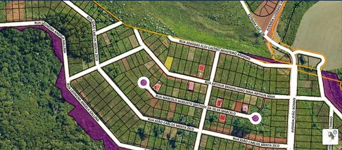 land_lot em Rua Arthur Brasialiano Maia, Água Santa - Chapecó - SC