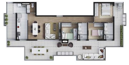 apartment em Avenida Doutor Hugo Beolchi, Vila Guarani (Z Sul) - São Paulo - SP