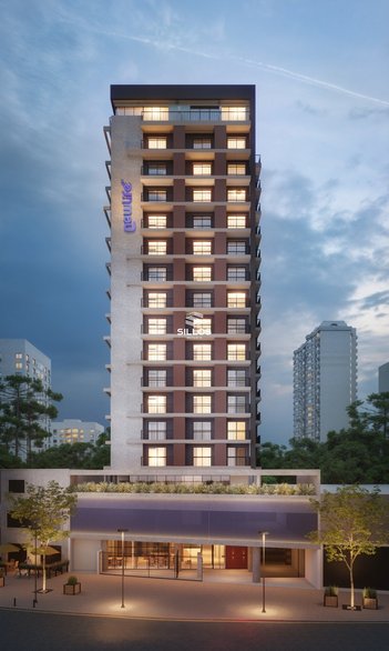 apartment em Rua Riachuelo, Centro - Curitiba - PR