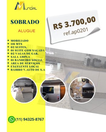 house em Rua Olimpo, Vila Alto de Santo André - Santo André - SP