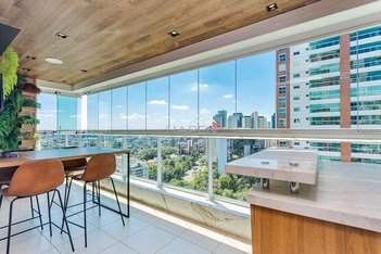 apartment em Rua Deputado Heitor Alencar Furtado, Campo Comprido - Curitiba - PR