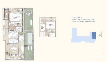 apartment em Avenida Tom Traugott Wildi, Praia Brava - Florianópolis - SC