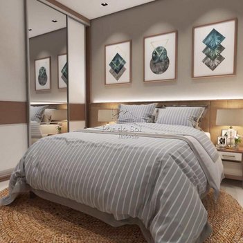 apartment em Rua Itapoan, Guilhermina - Praia Grande - SP