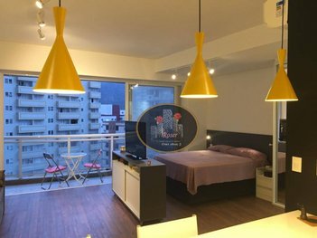 apartment em Avenida Presidente Wilson, Pompéia - Santos - SP