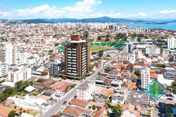 apartment em Araci Vaz Callado, Canto - Florianópolis - SC