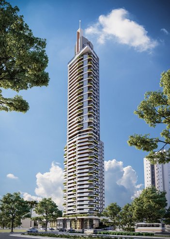 apartment em Rua Padre Anchieta, Bigorrilho - Curitiba - PR