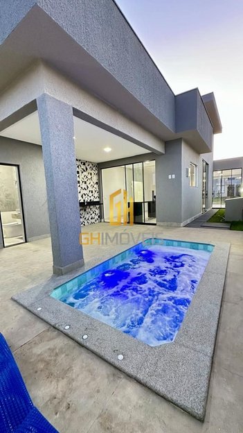 house em Alameda Turquia, Terras Alpha Residencial 2 - Senador Canedo - GO
