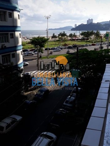 apartment em Rua Doutor José Francisco Valença, Itararé - São Vicente - SP